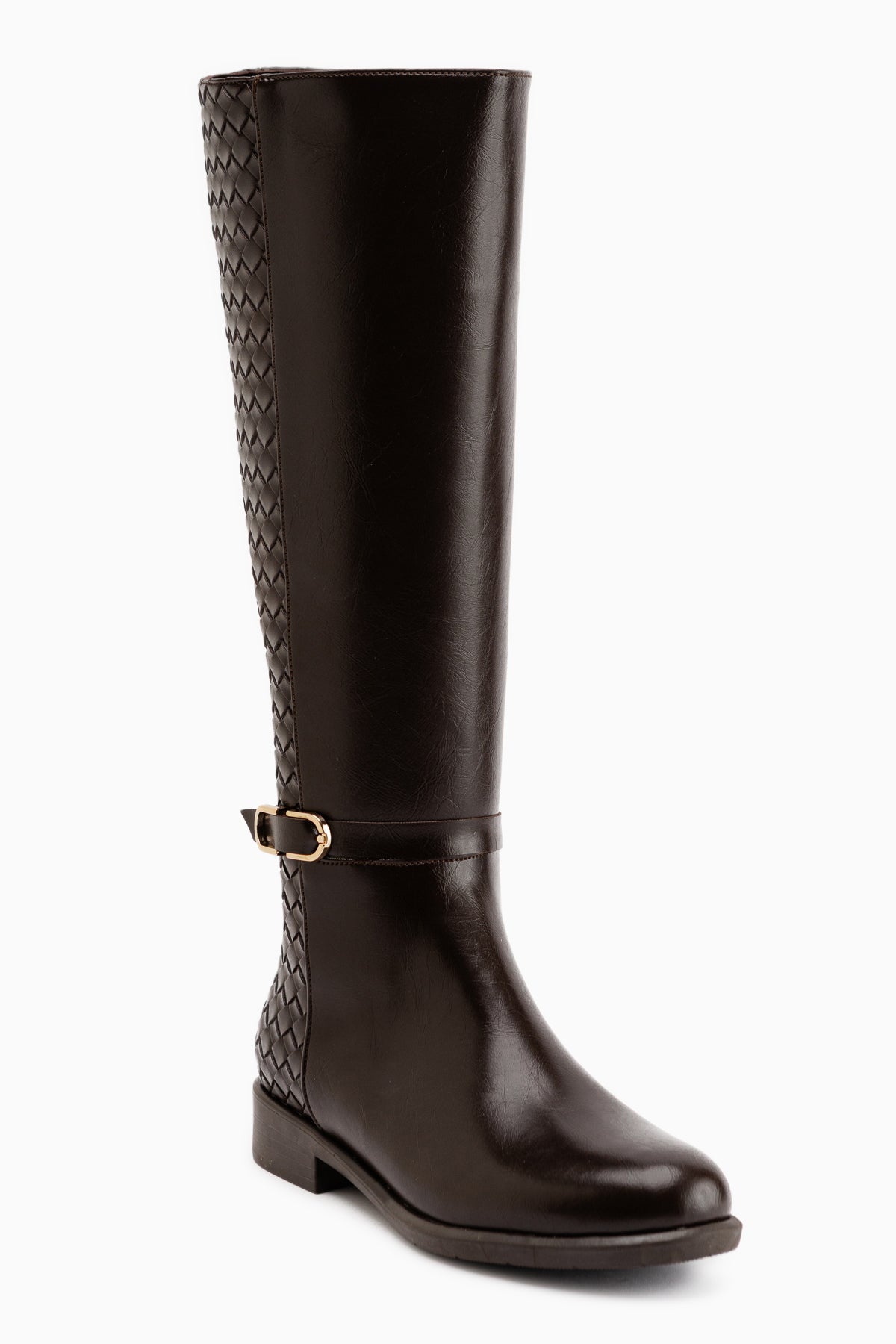 Essie Braune Schnalle Damen Stiefel