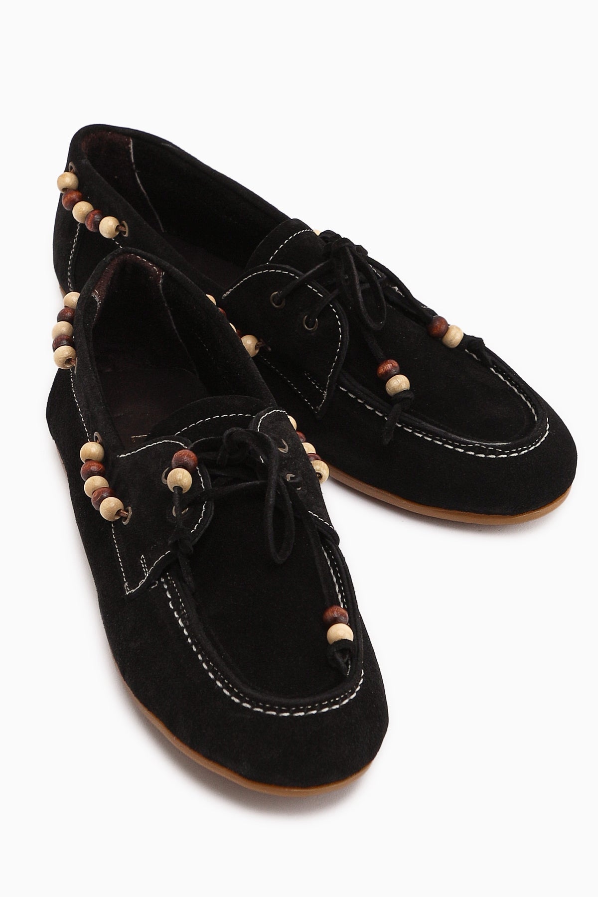 Liah – Schwarz Echtleder Loafer (Damen)