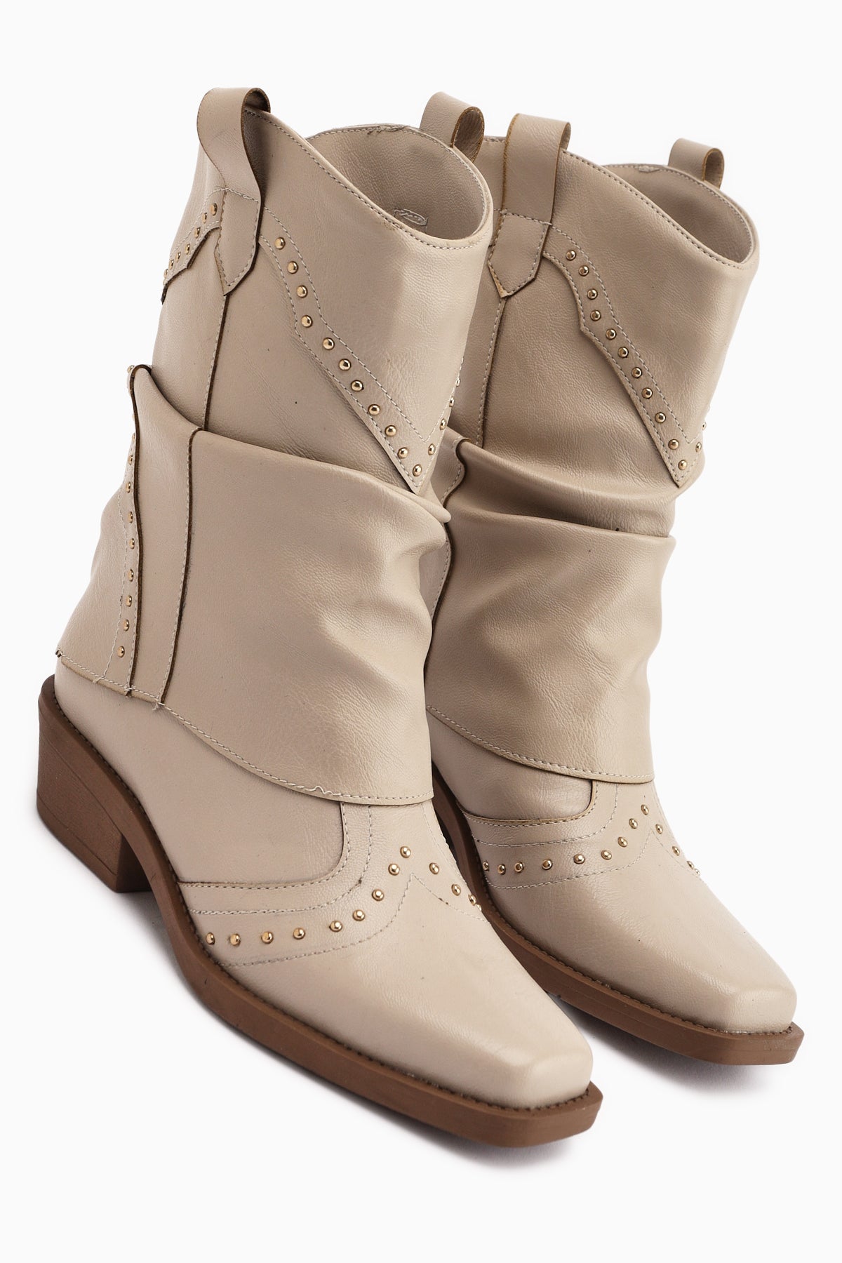 Joli – Beige Western Cowboy Boot (Women)