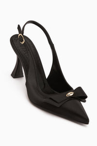 Sonia Schwarze Schnalle Damen Absatzschuhe