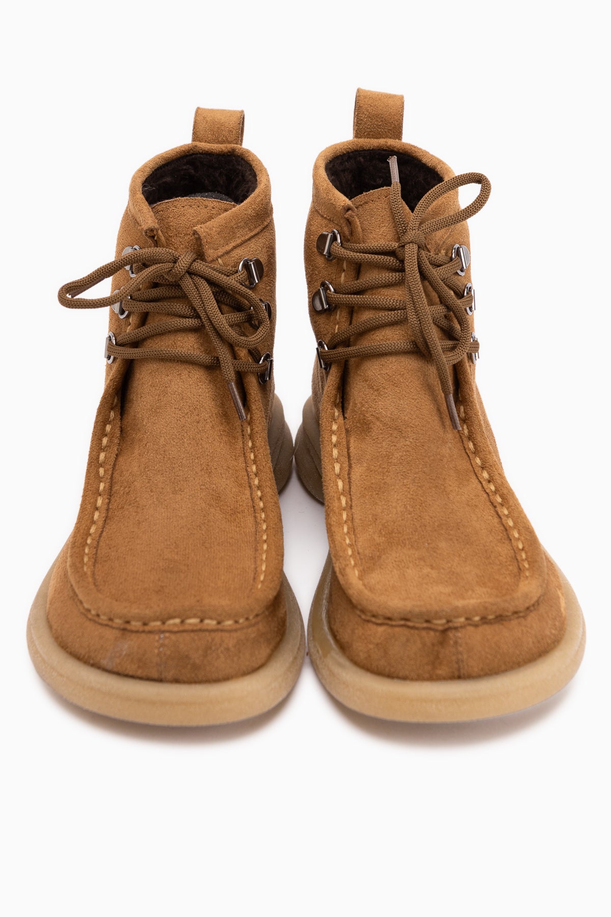 Edie Suede Lace-Up Women’s Boots