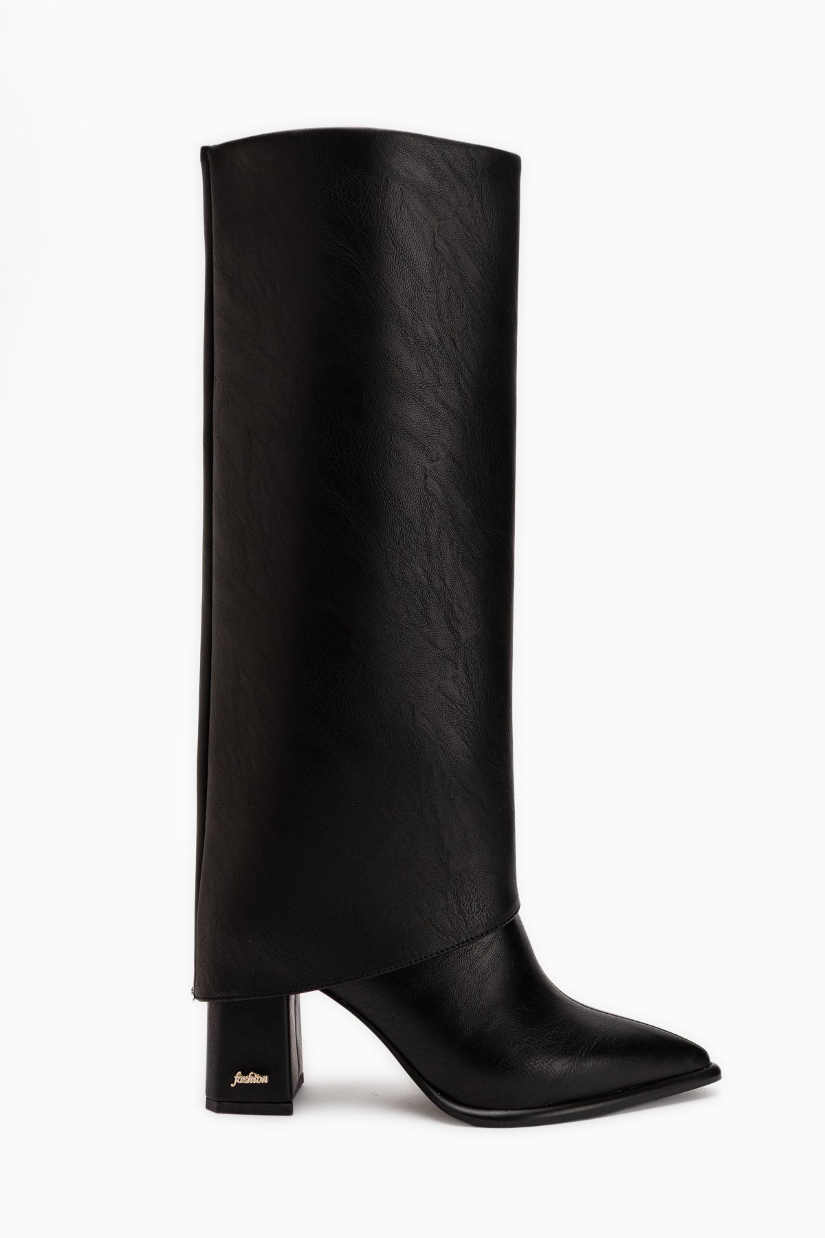 Lorie Black Removable Cuff Women’s Boots