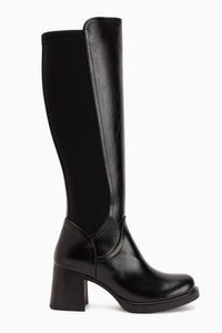 Mariya Black Heeled Women’s Boots
