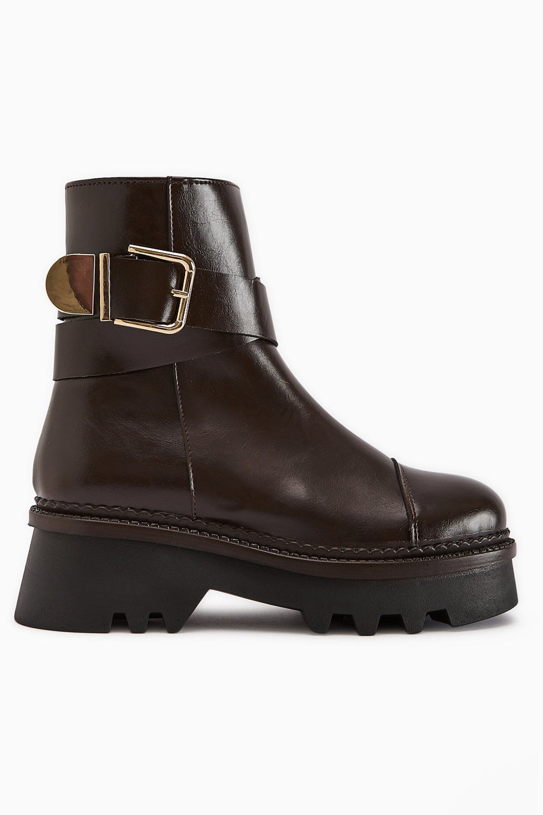 Cristin Coffee High Platform Women's Boot