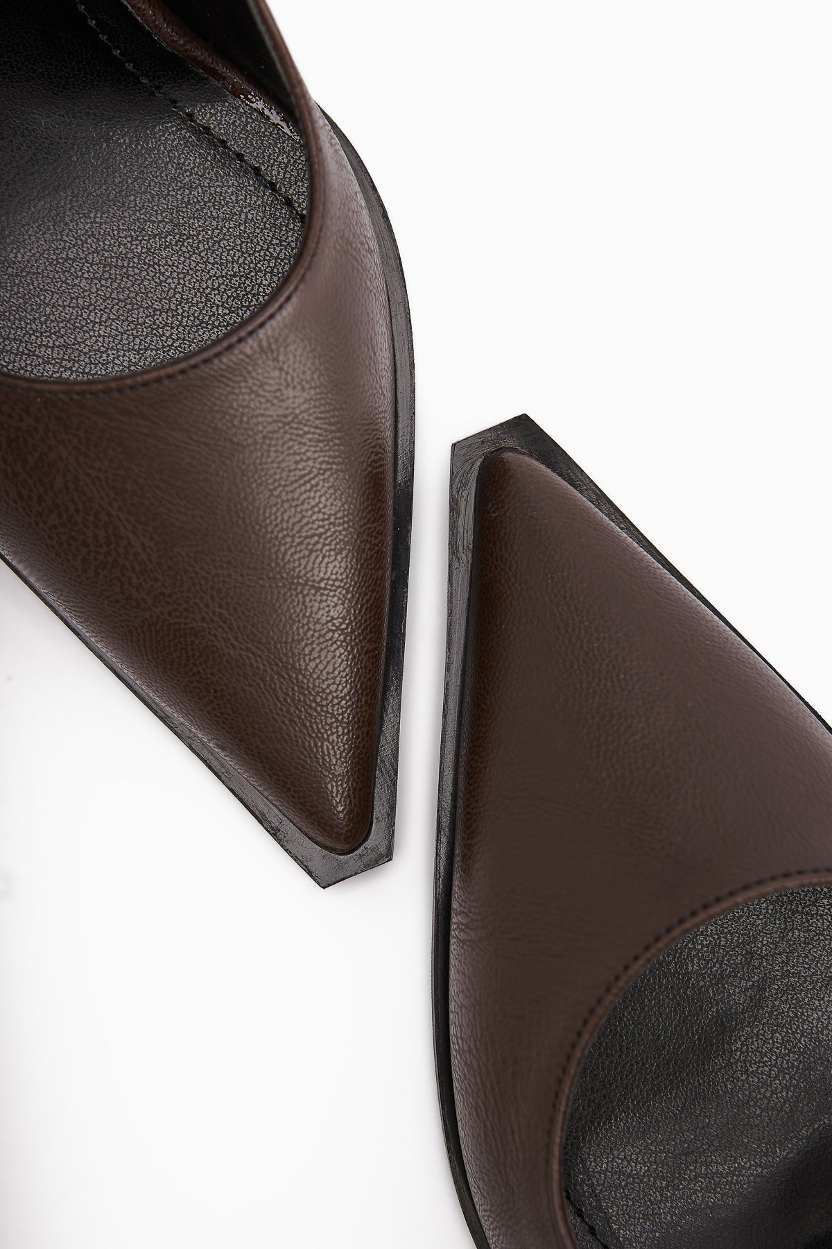 Lucy Coffee Chunky Heel Women's Stiletto