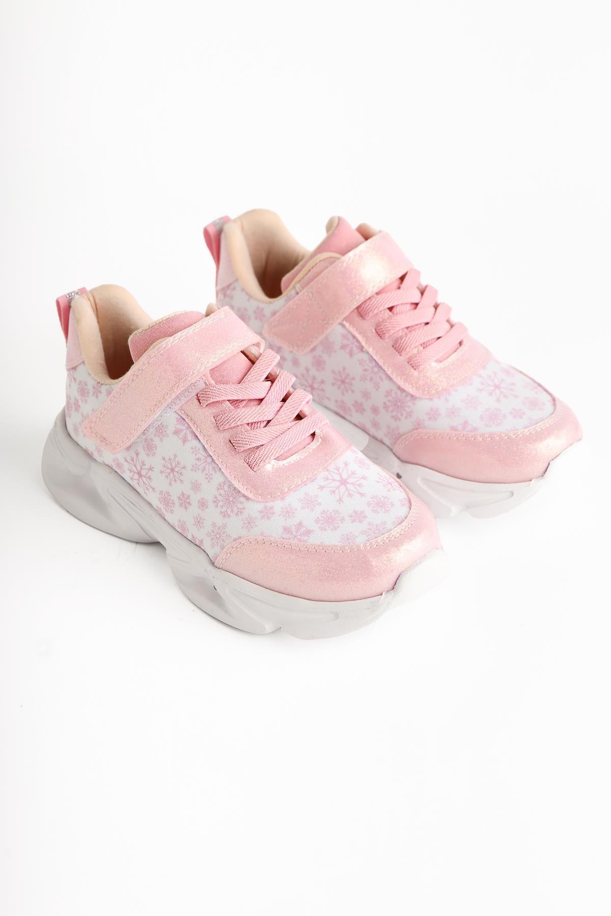Janne Pudra Snow Themed Lighted Children's Sneakers