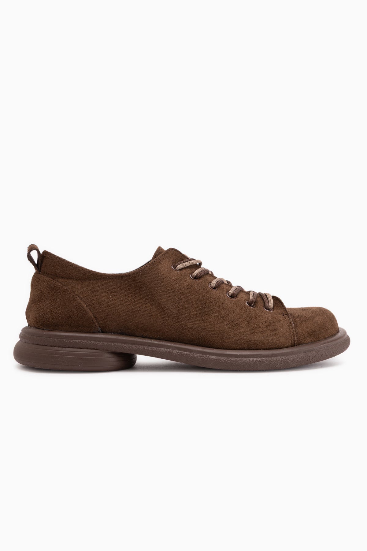 Estella Braun Wildleder Schnürung Freizeit Damen Schuhe