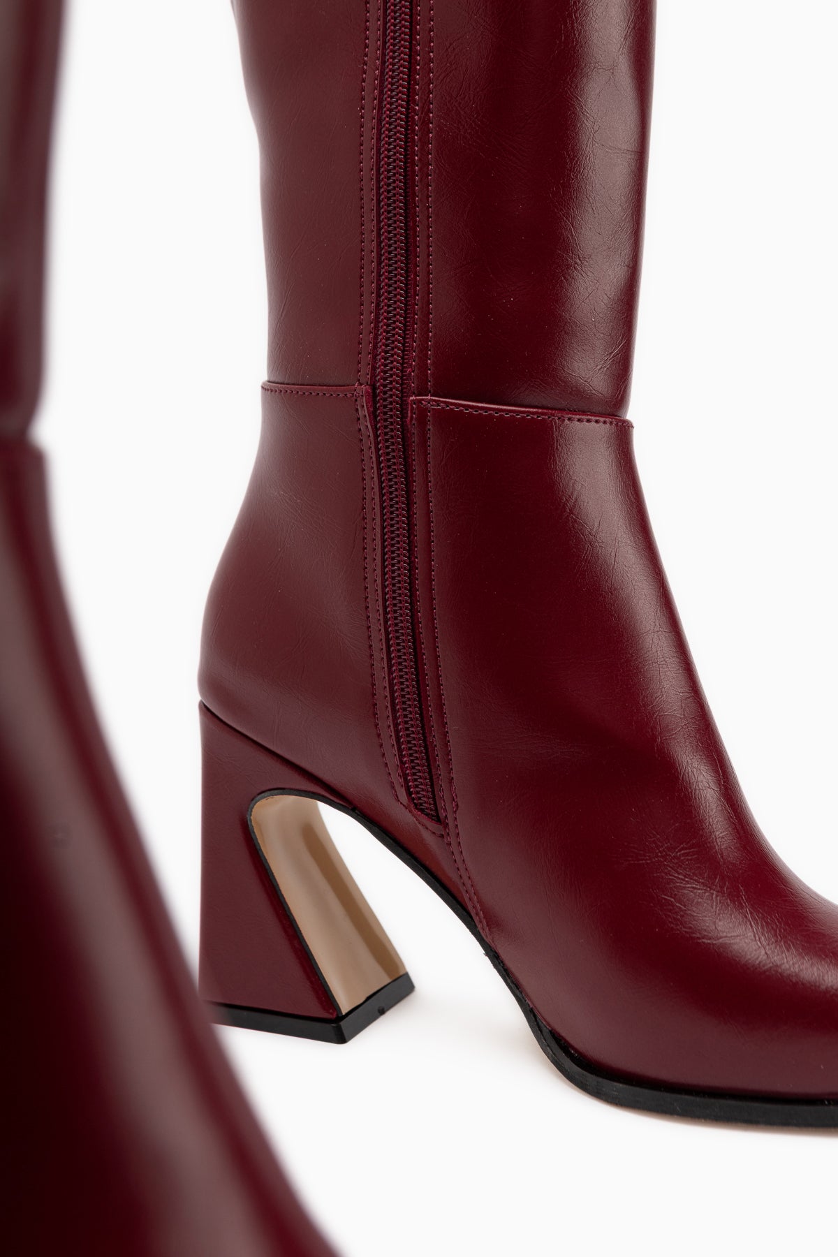 Deana Bordeaux Absatz Damen Stiefel