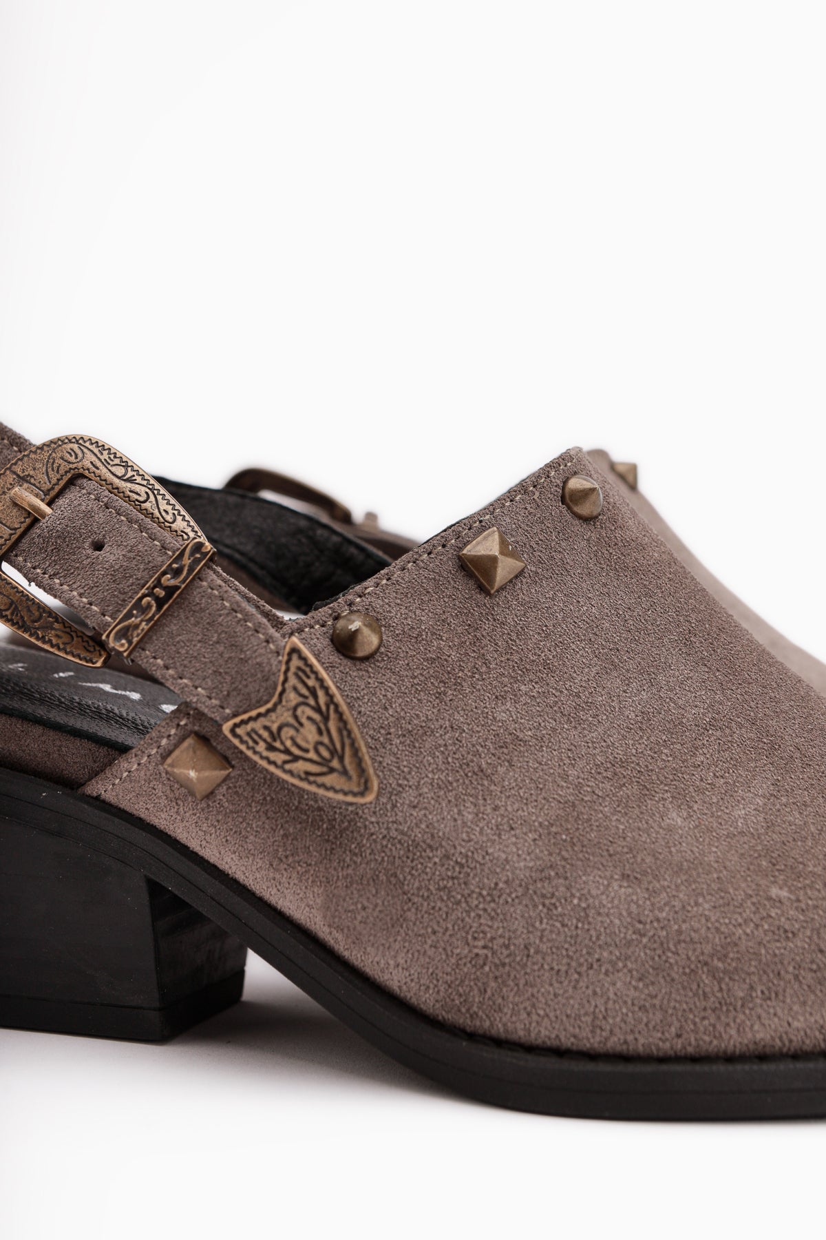 Tima Echtes Leder Mink Absatz Damen Sandale