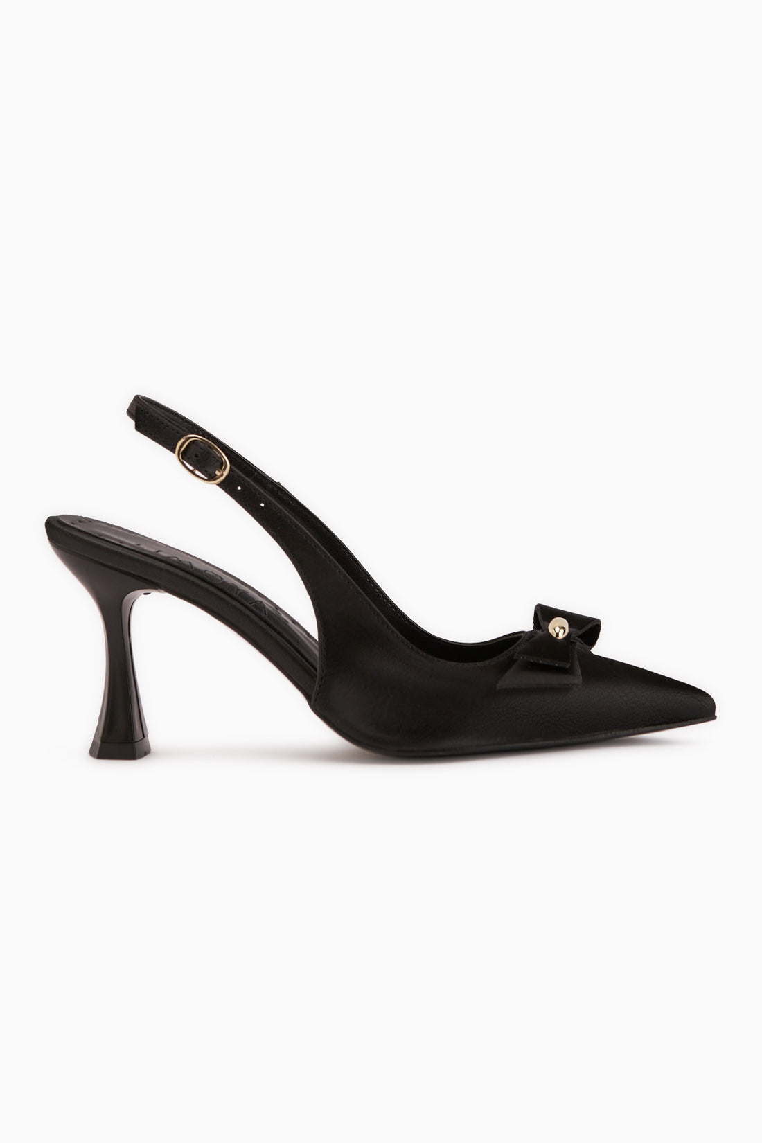 Sonia Schwarze Schnalle Damen Absatzschuhe