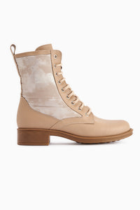 Chrissi Nud Hologram Detailierte Schnür Damen Stiefel