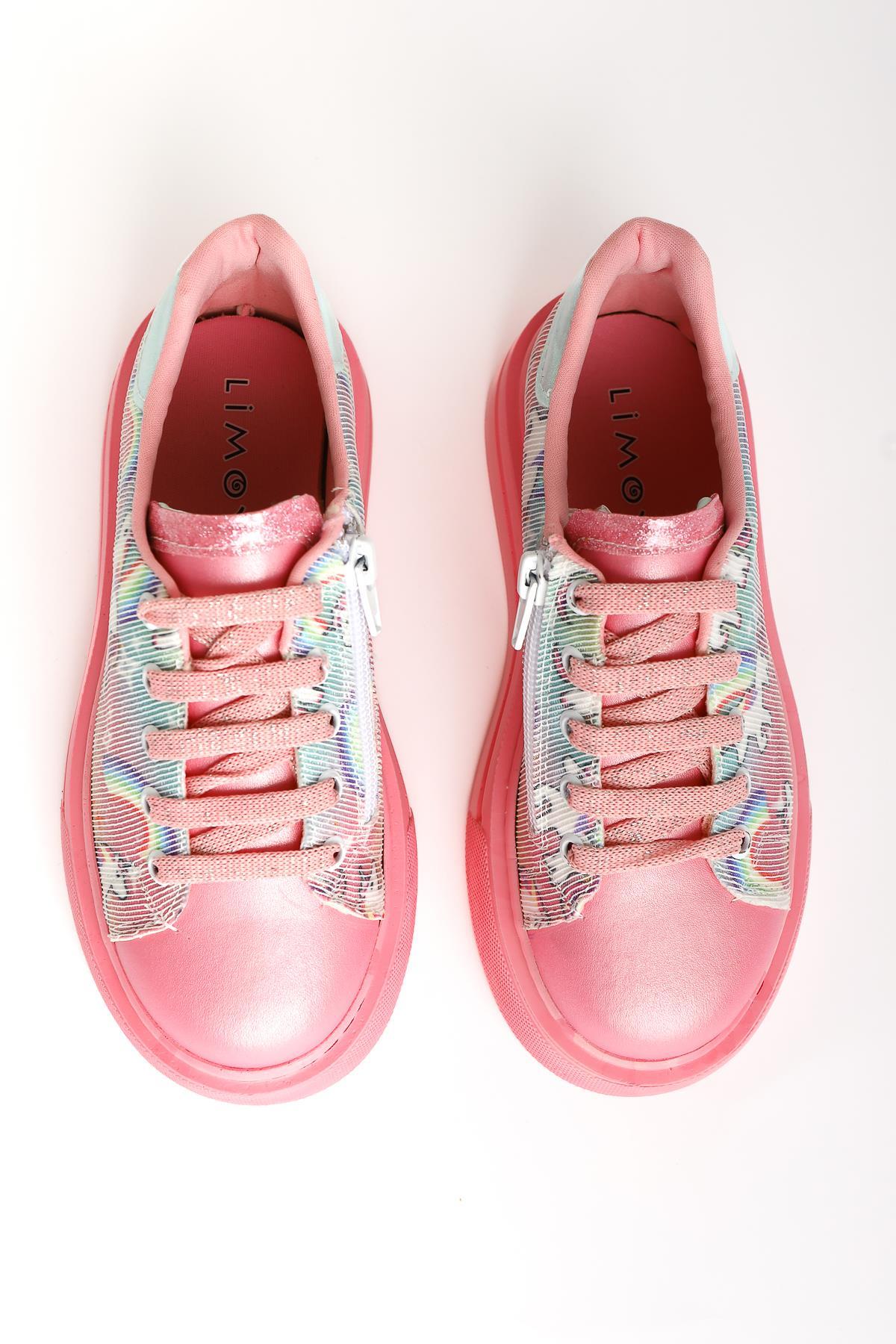 Gea Rosa Einhorn Druck Kinder Sneakers