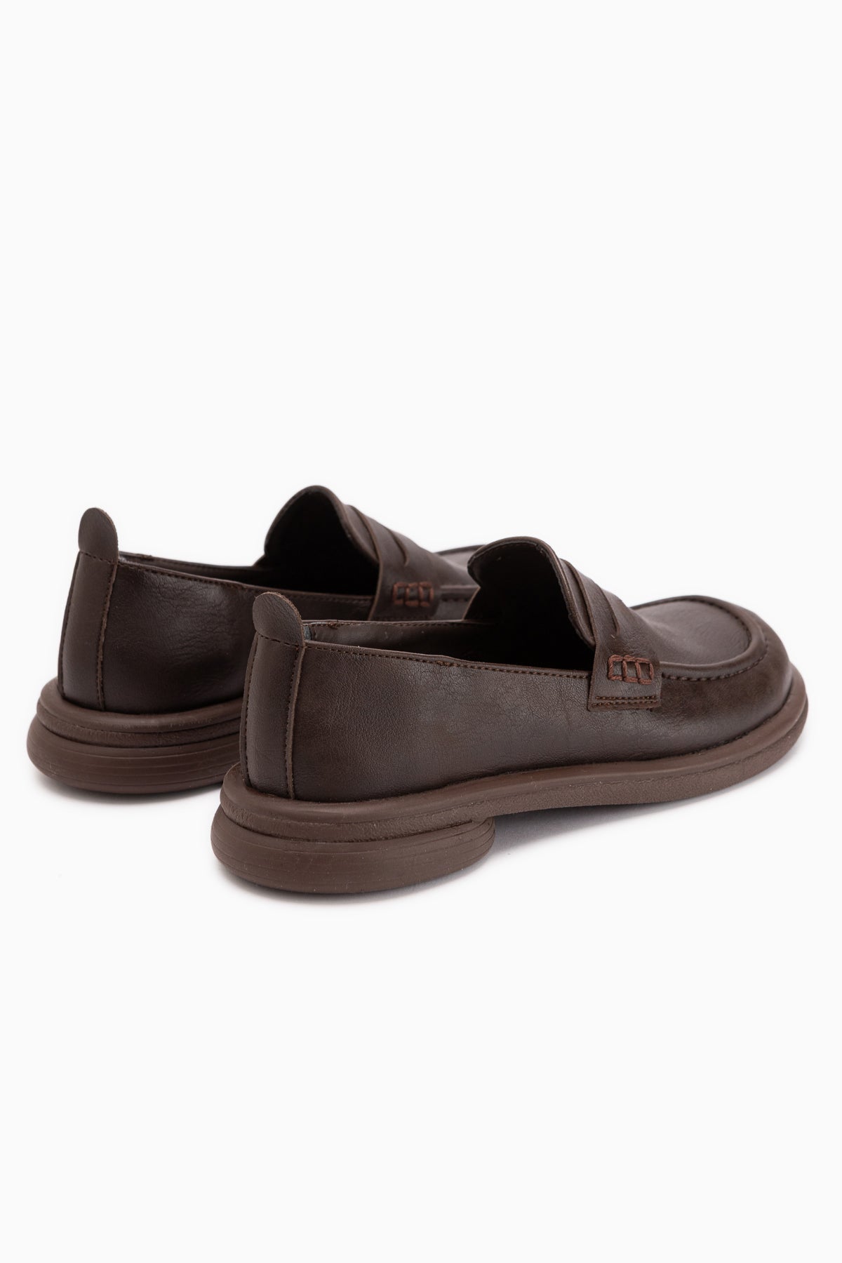 Mari Brown Thick Sole Women’s Loafer Shoes