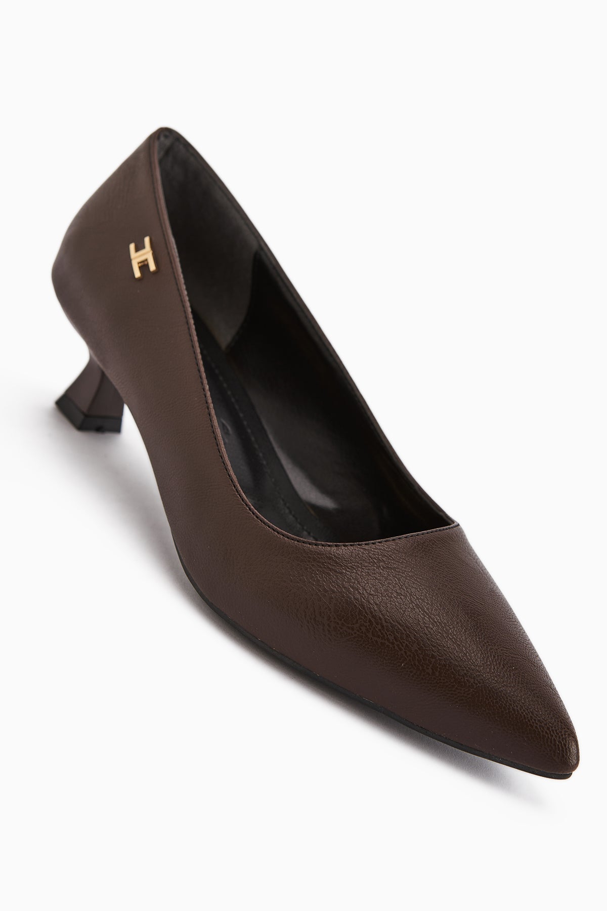 Wera Women's Coffee Short Heel Stiletto