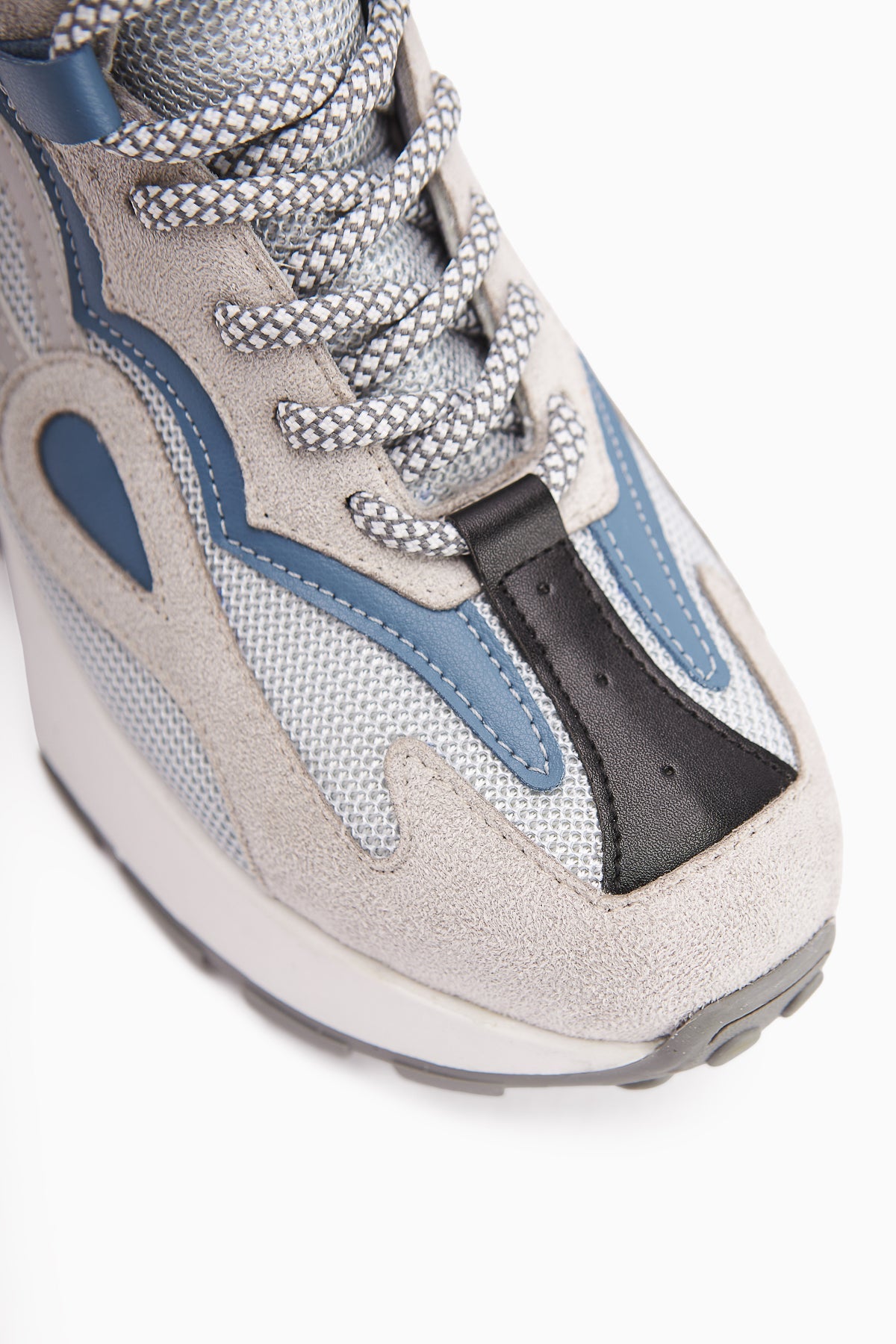 Emma Grey Suede Detailed Lace-up Women's Sport Boot