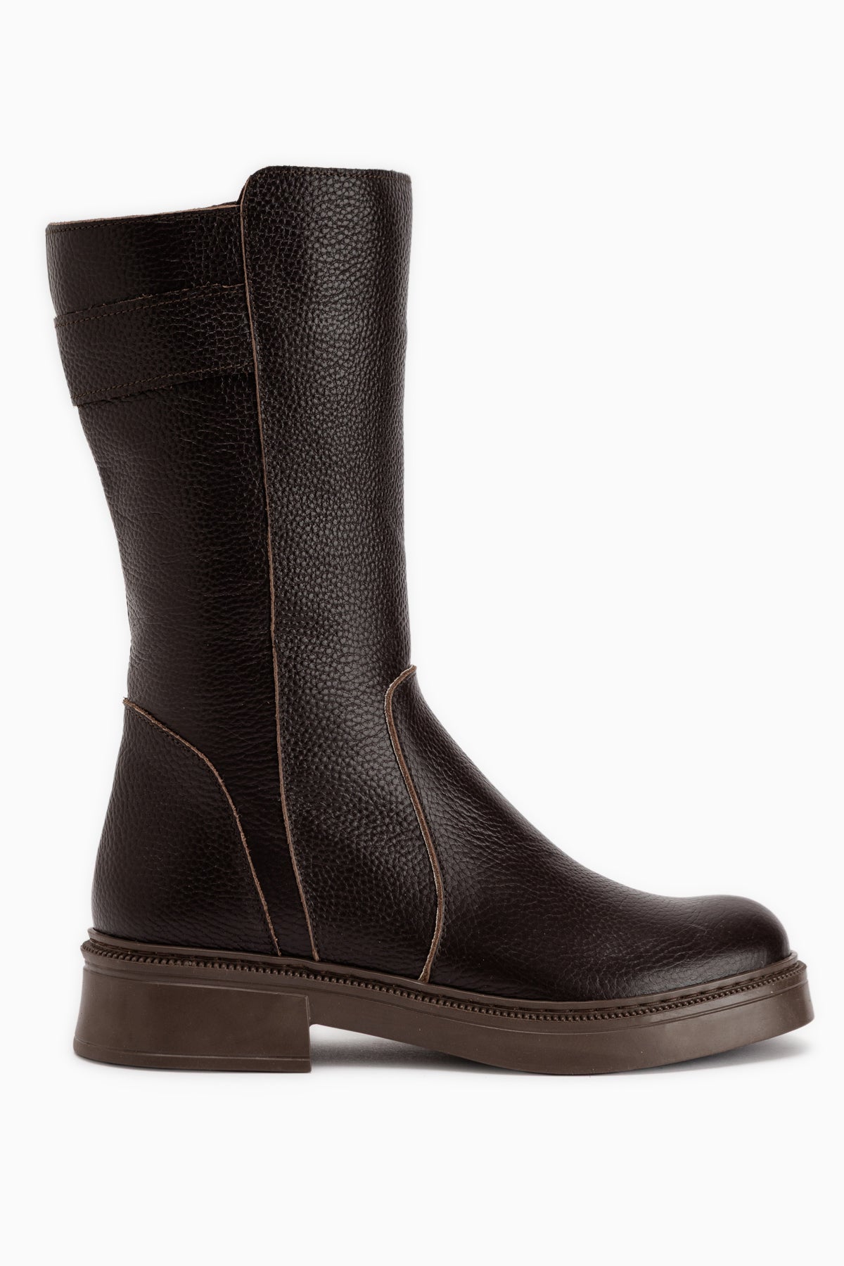 Leta Genuine Leather Brown Women’s Boots