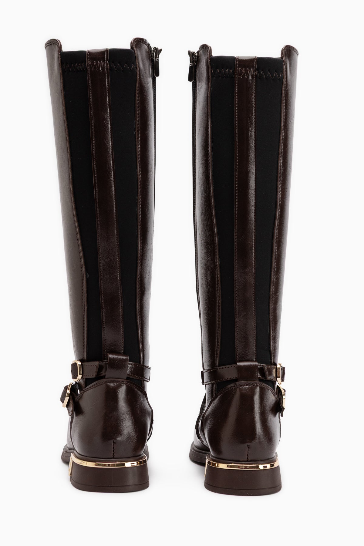 Janell Braun Gürtel Detail Damen Stiefel