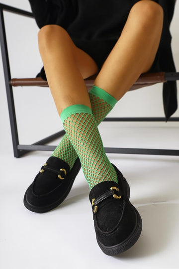 Jamnian Schwarzes Wildleder mit Schnallen-Detail Alltagsschuhe