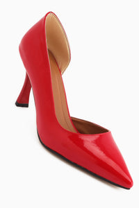 Flory Rote Lack Damen Absatzschuhe Stiletto