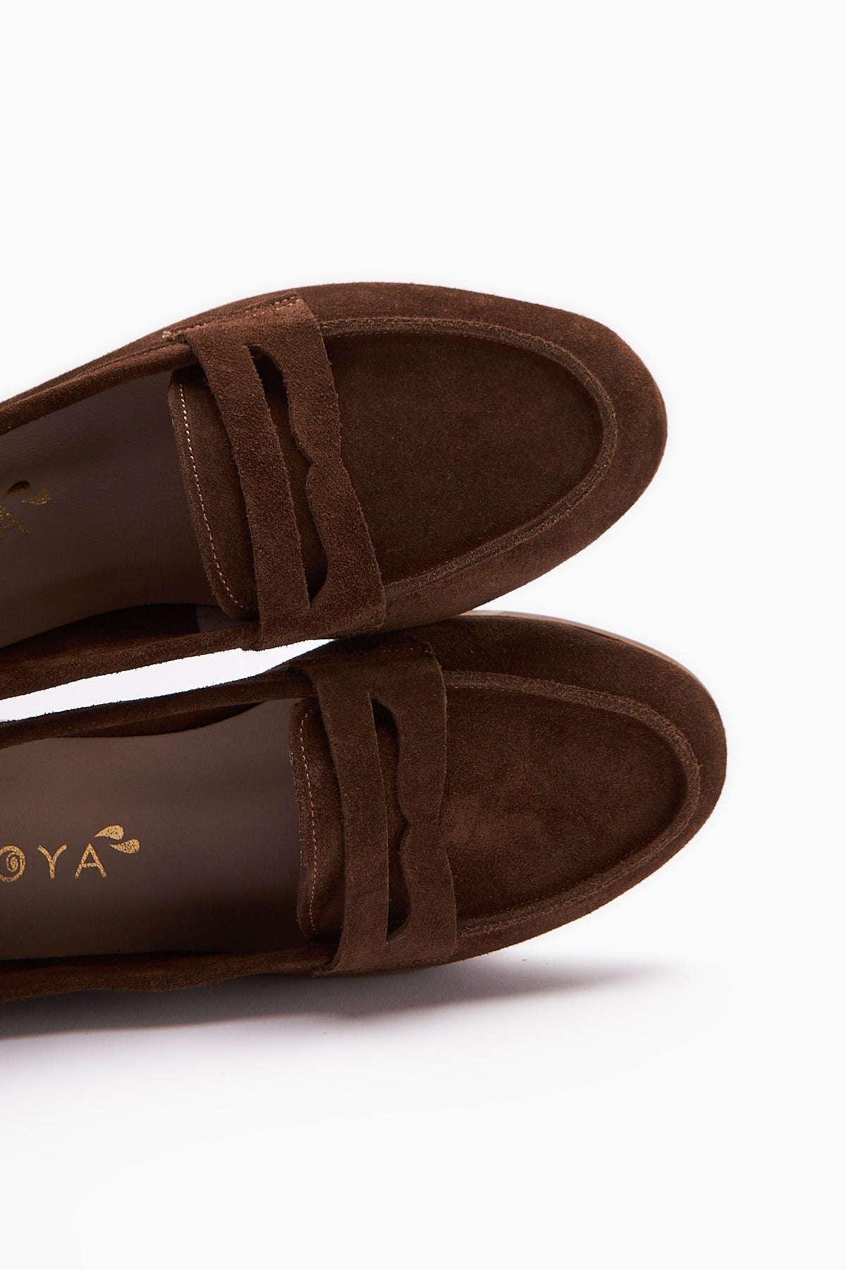 Solina Genuine Leather Coffee Suede Moccasin Comfortable Daily Loafer