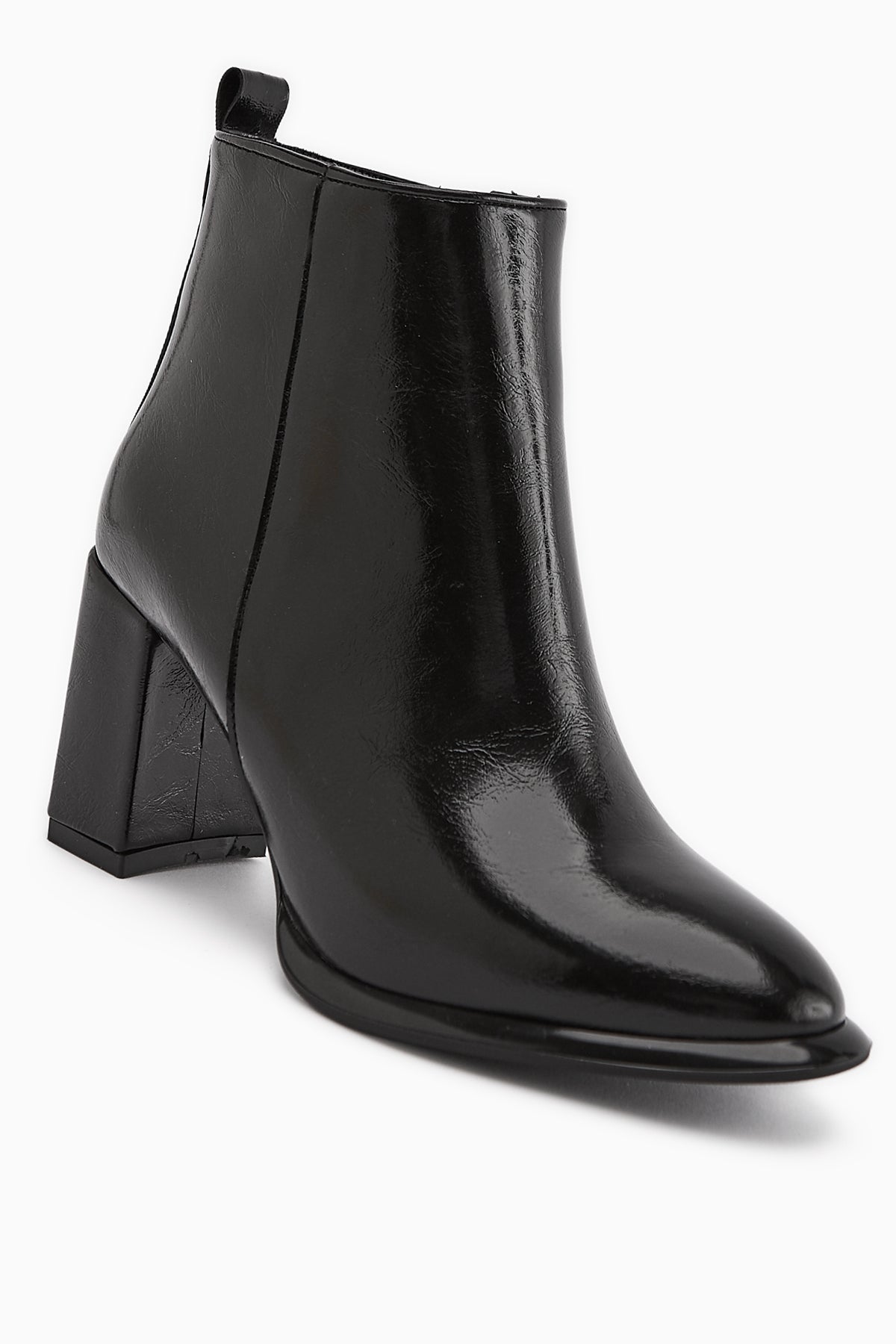 Gloria Black Heeled Women's Boot
