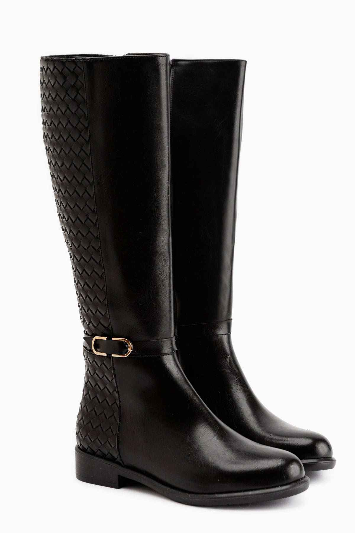 Essie Schwarze Schnalle Damen Stiefel