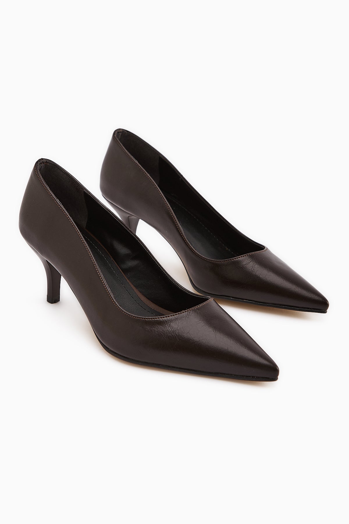 Flora Coffee Women's High Heel Shoe