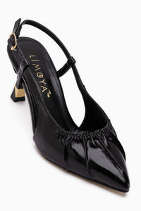 Vanesa Schwarze Damen Absatzschuhe