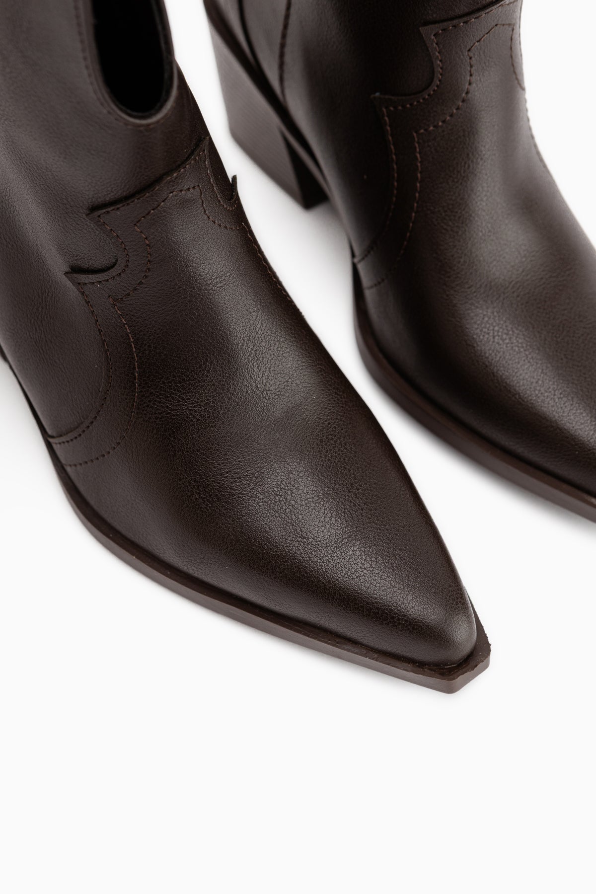 Erica Brown Heeled Western Women’s Boots