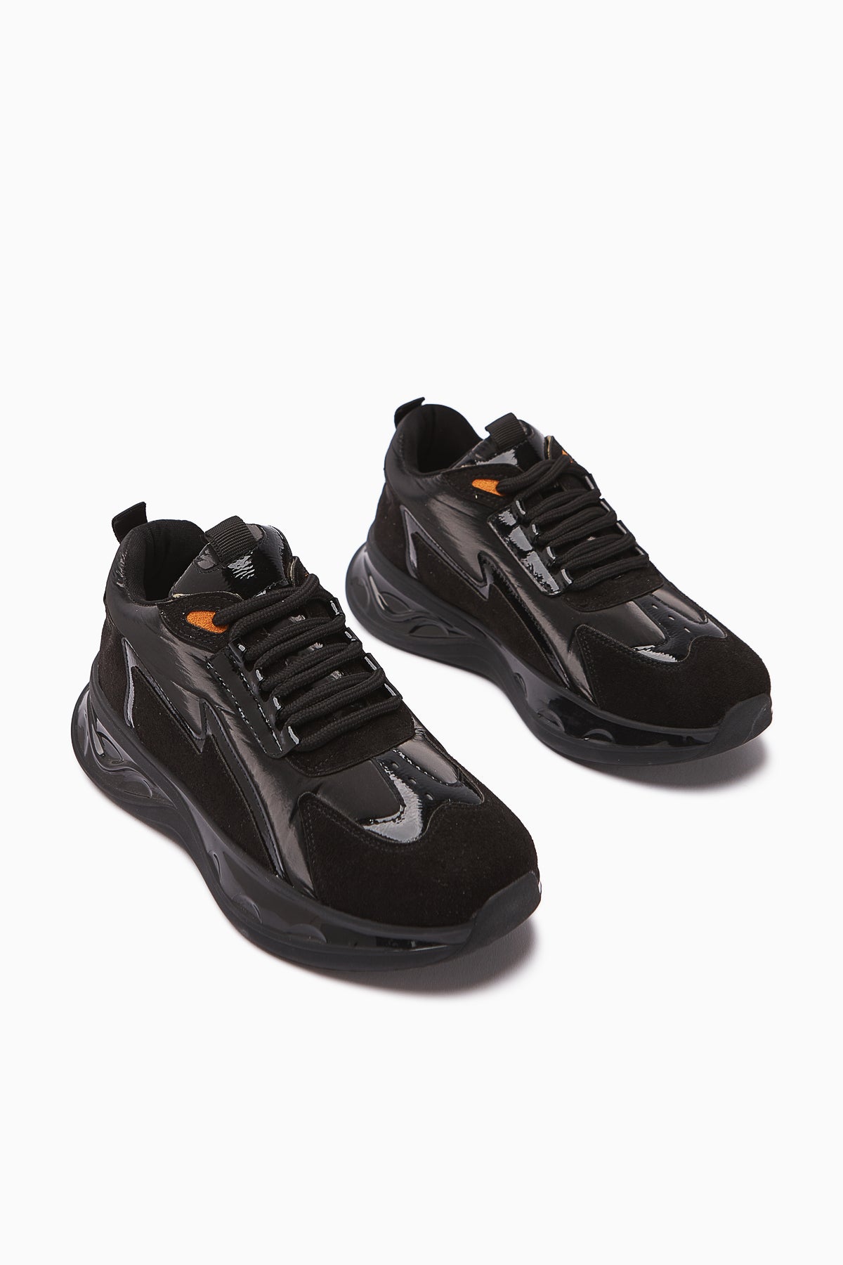 Tolin Black Parachute Fabric Women's Sneakers