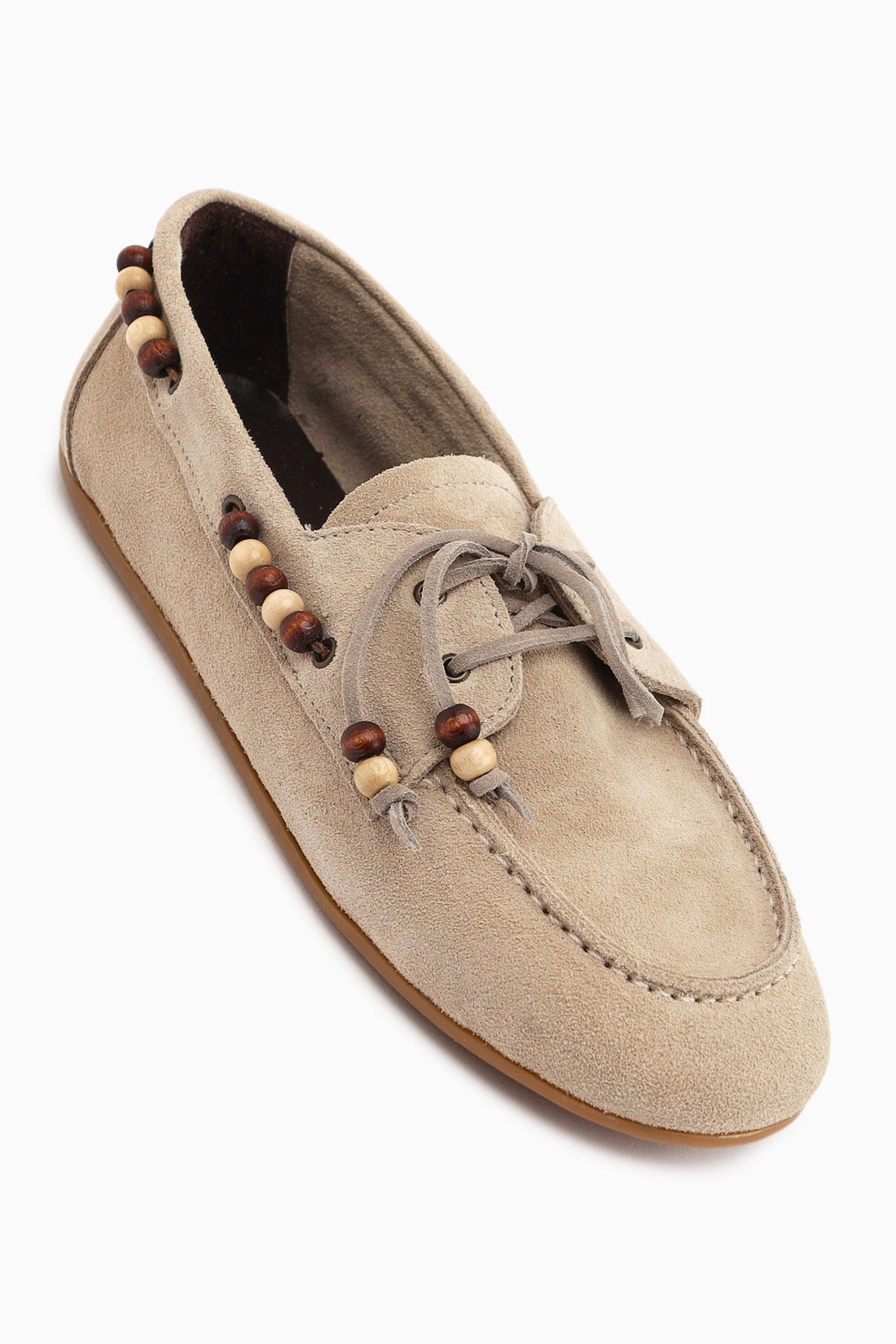 Liah – Beige Echtleder Loafer (Damen)