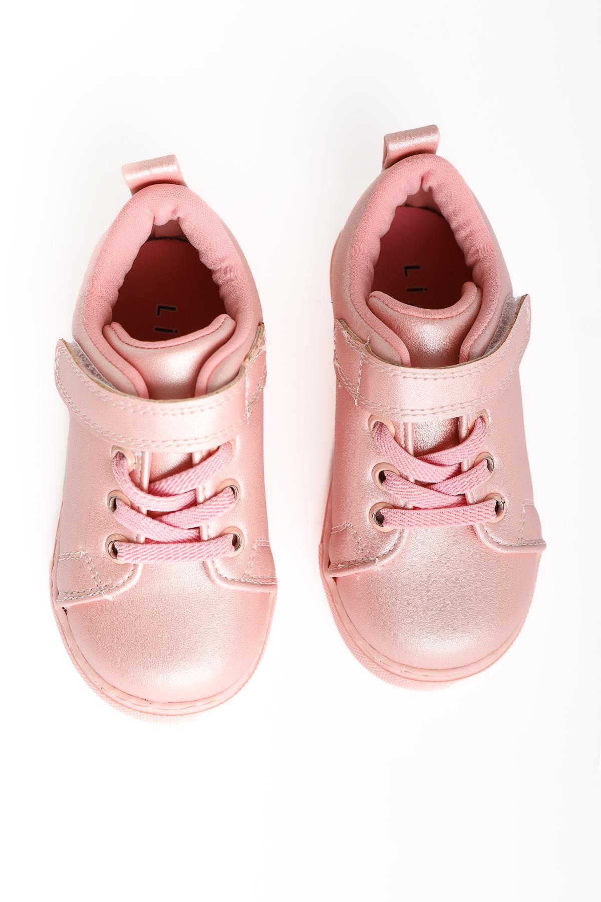 Daisy Pura Laced Velcro Detailed Baby Sneakers