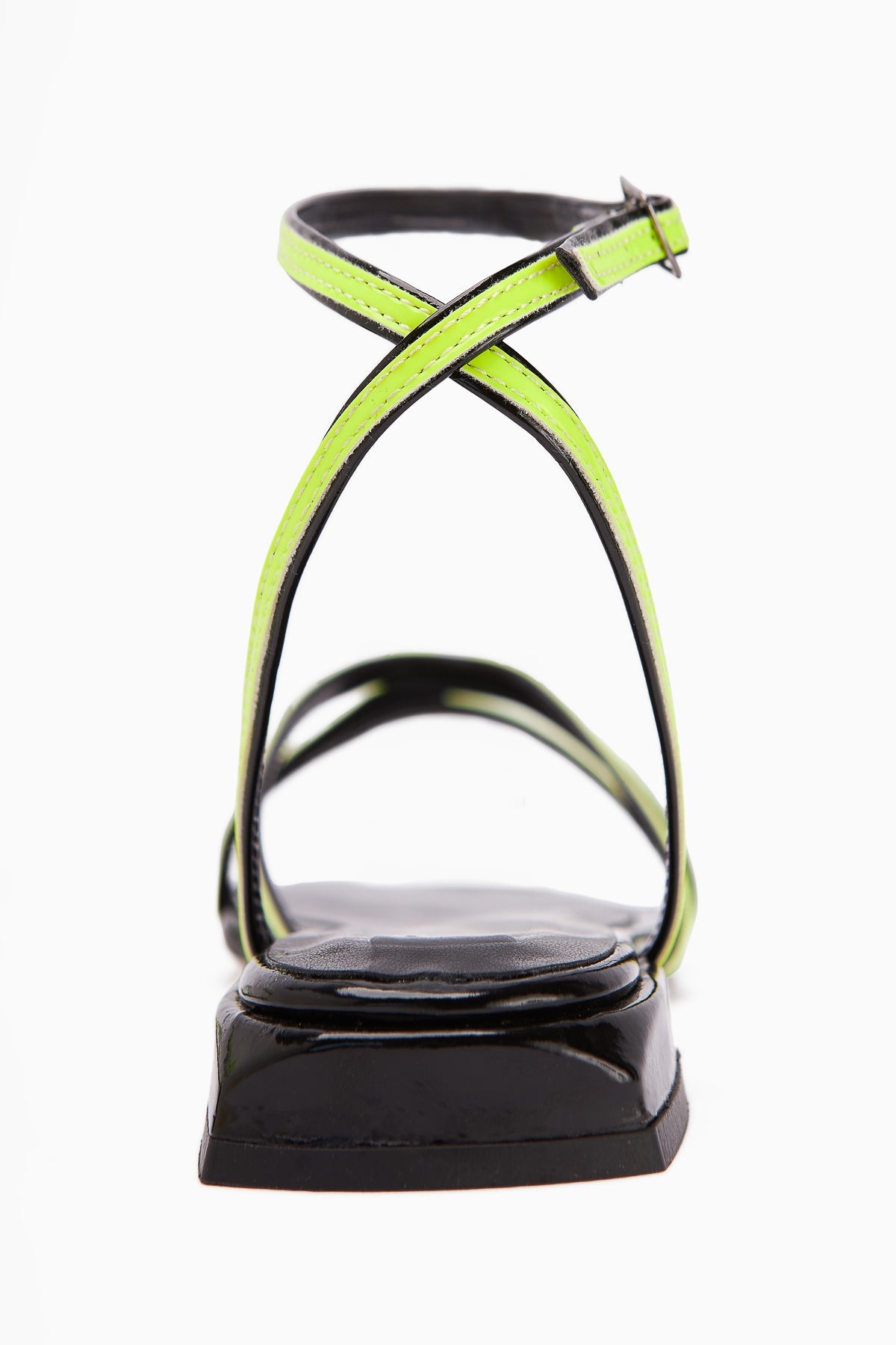 Nasima Grüne Knöchel-Bindung Damen Sandalen