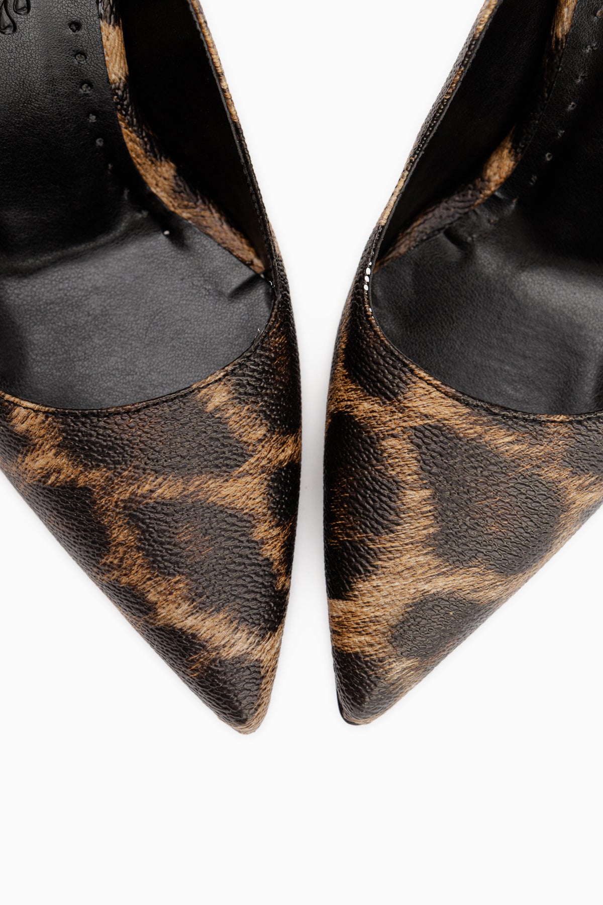 Arya Leopar Desenli Stiletto Kadın Topuklu Ayakkabı