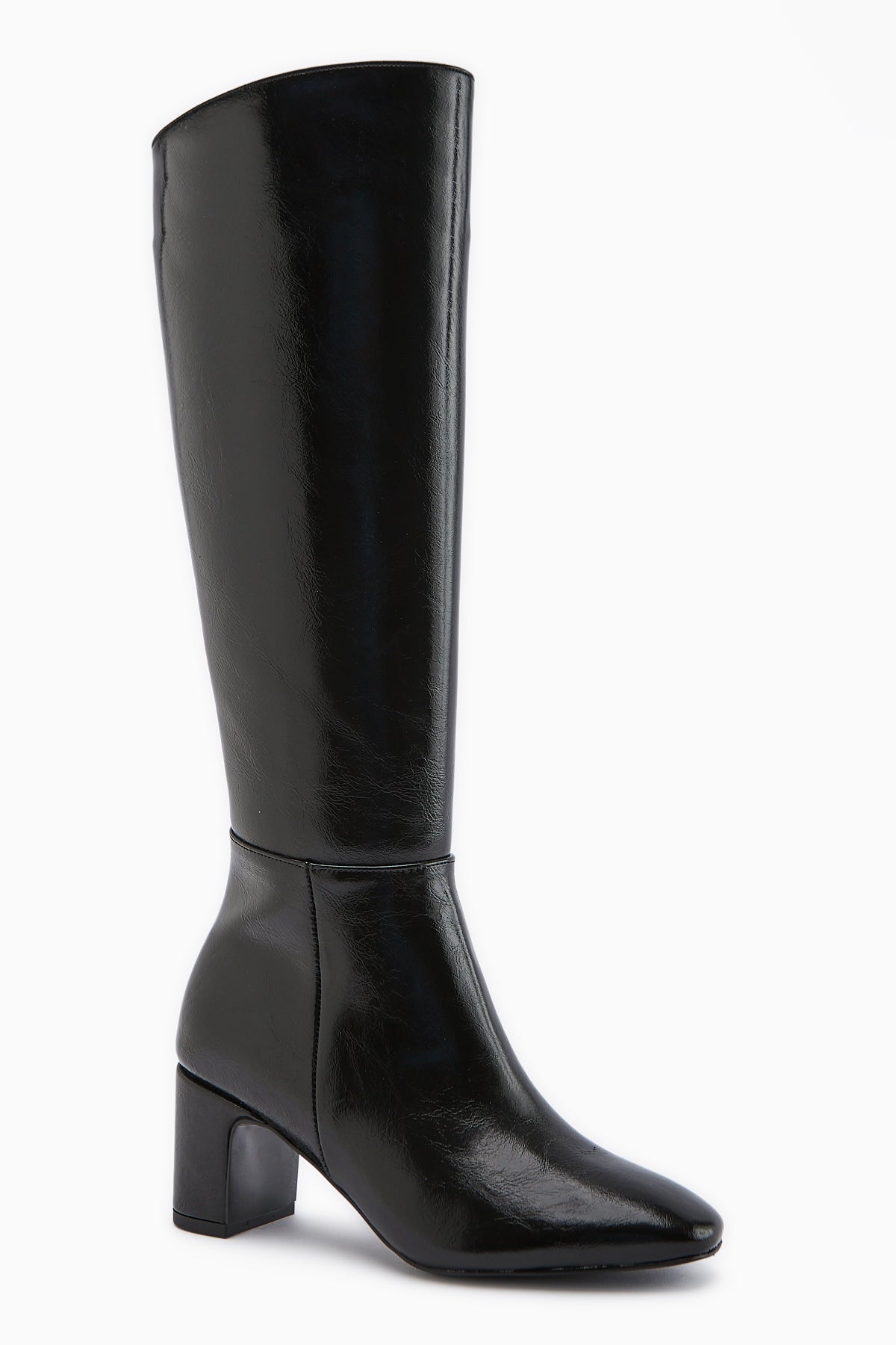 Larin Black Heeled Women's Boot