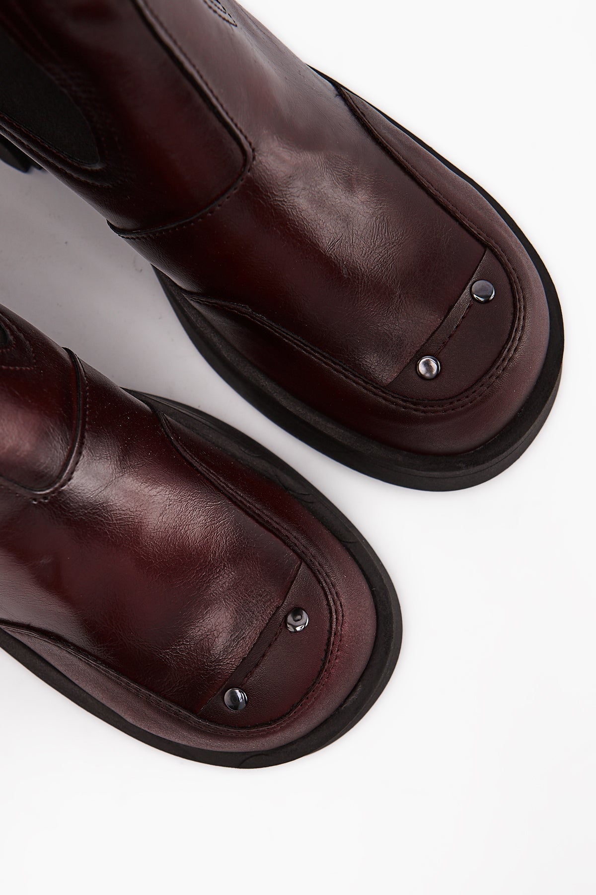 Emely Maroon Elastic Women's Boot