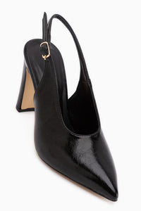 Daniela Schwarze Spitzzehen Damen Absatzschuhe