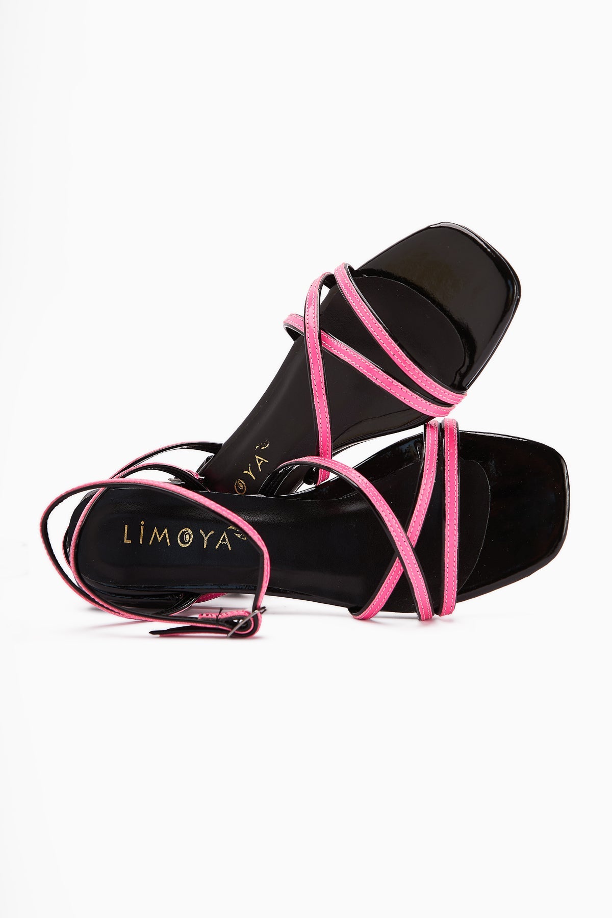 Nasima Fuchsia Knöchel-Bindung Damen Sandalen