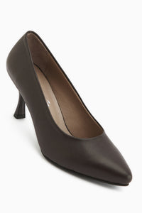 Kiara Echtes Leder Braun Damen Absatzschuhe Stiletto
