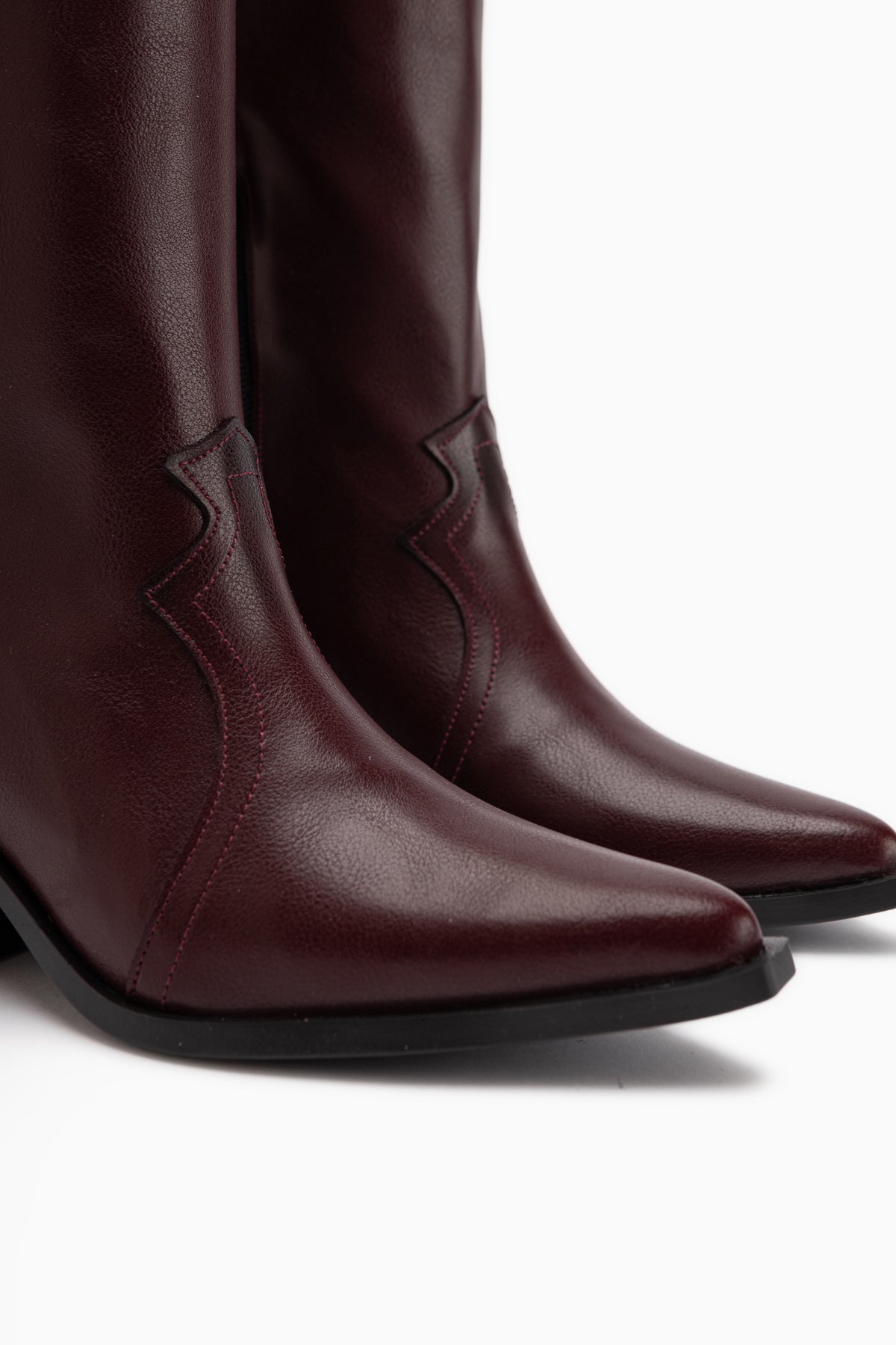 Frida Burgundy Western Women’s Boots