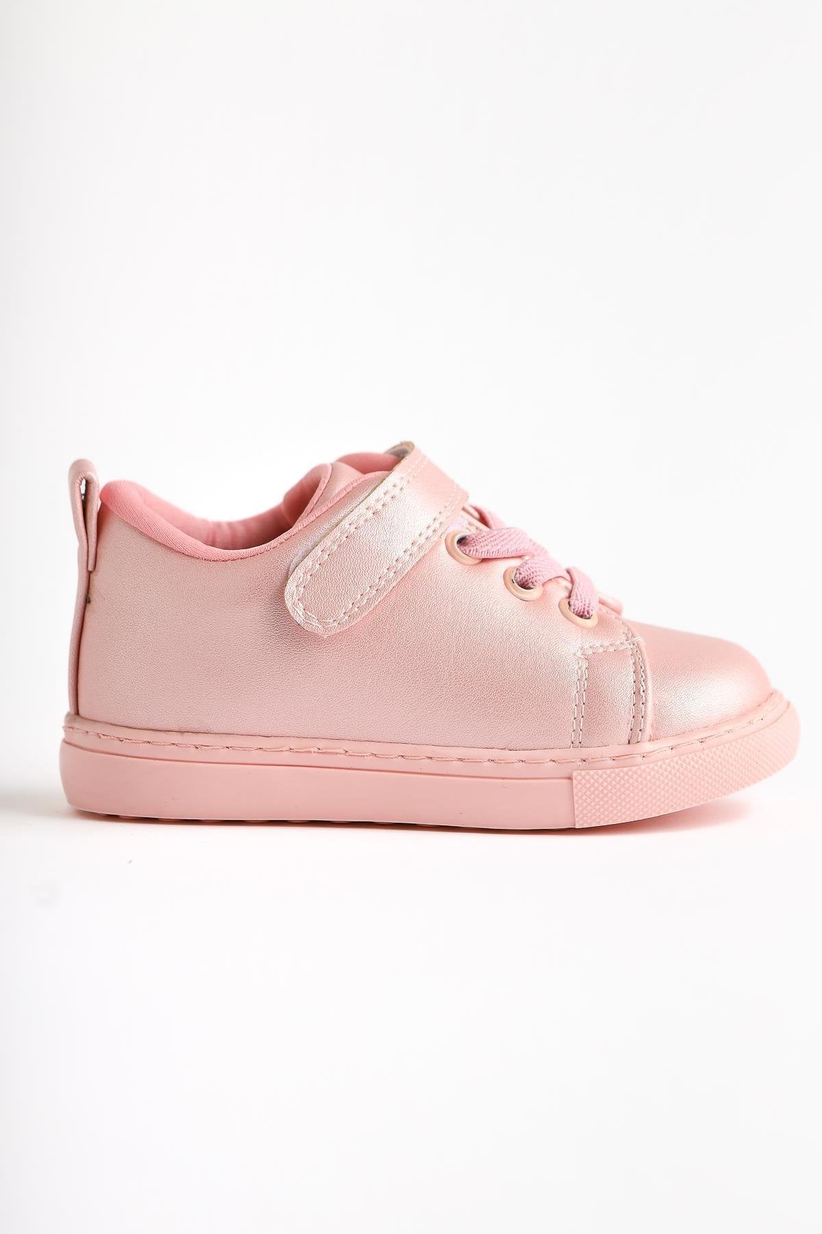 Daisy Pura Laced Velcro Detailed Baby Sneakers