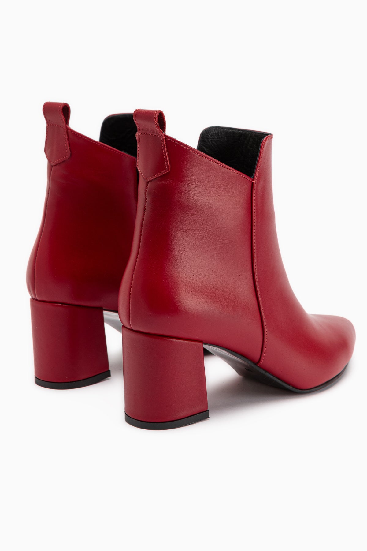 Julia Echtes Leder Braun Absatz Damen Stiefel