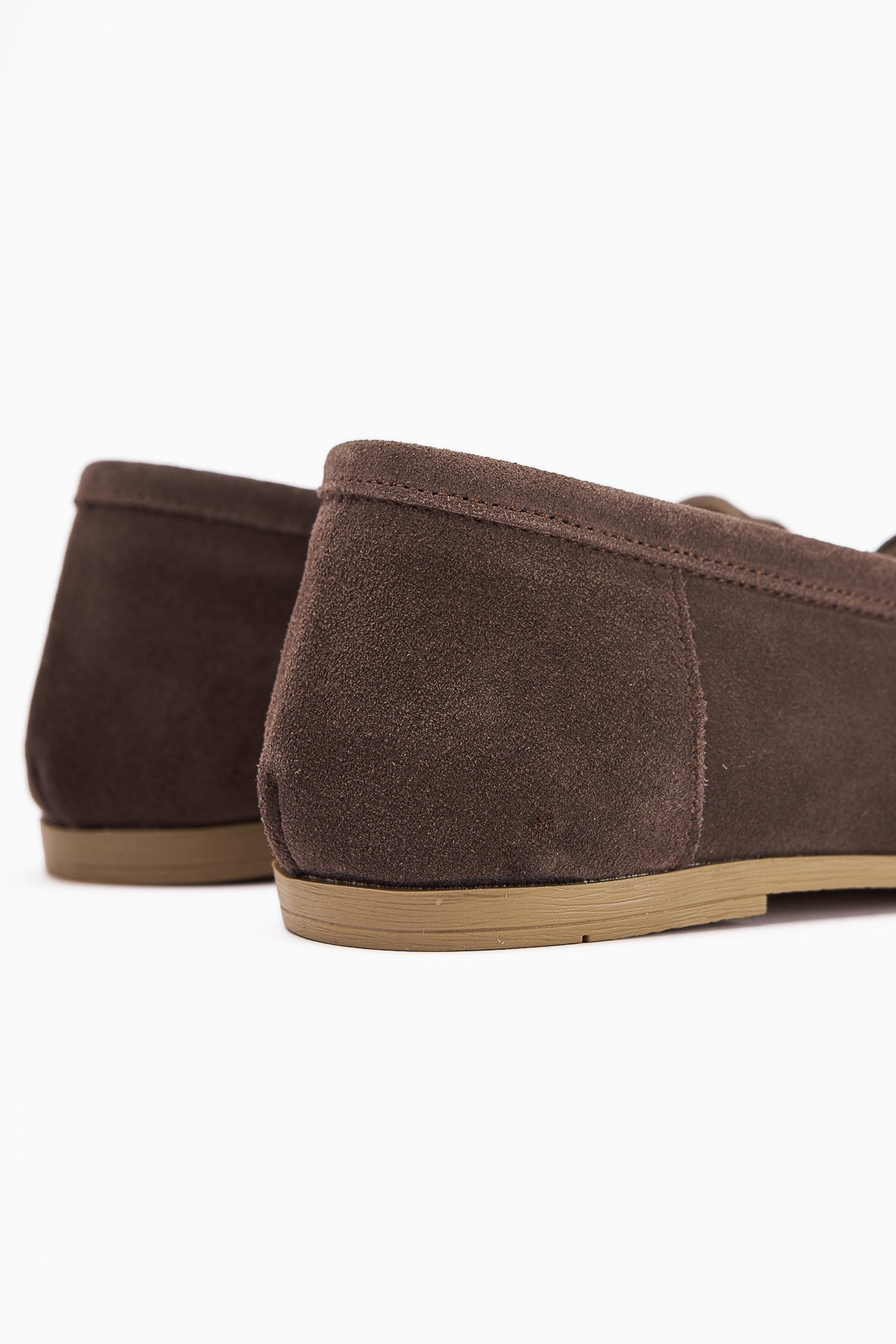 Solina Nerz Wildleder Loafer, Echtes Leder Mokassin Schuh, Bequemer Alltagsschuh