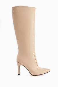 Lucine Nud Spitzes Zehen Slim Absatz Stiefeletten