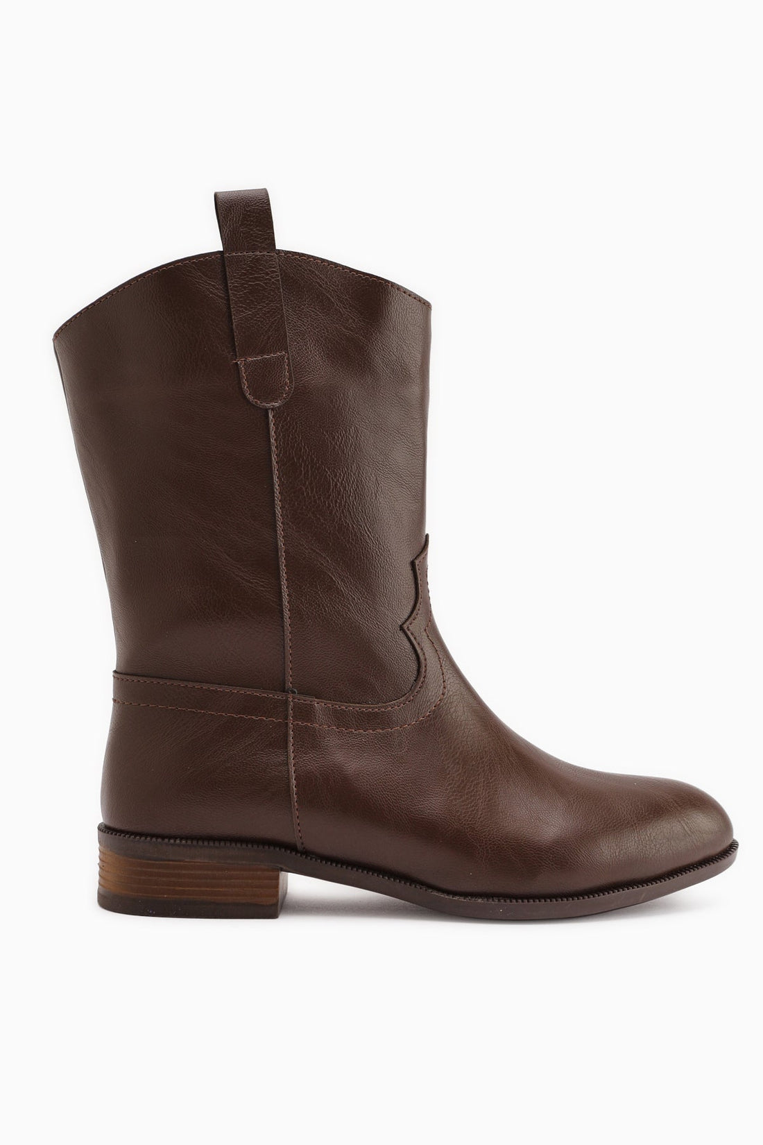 Liza Coffee Pull-On Women's Boot