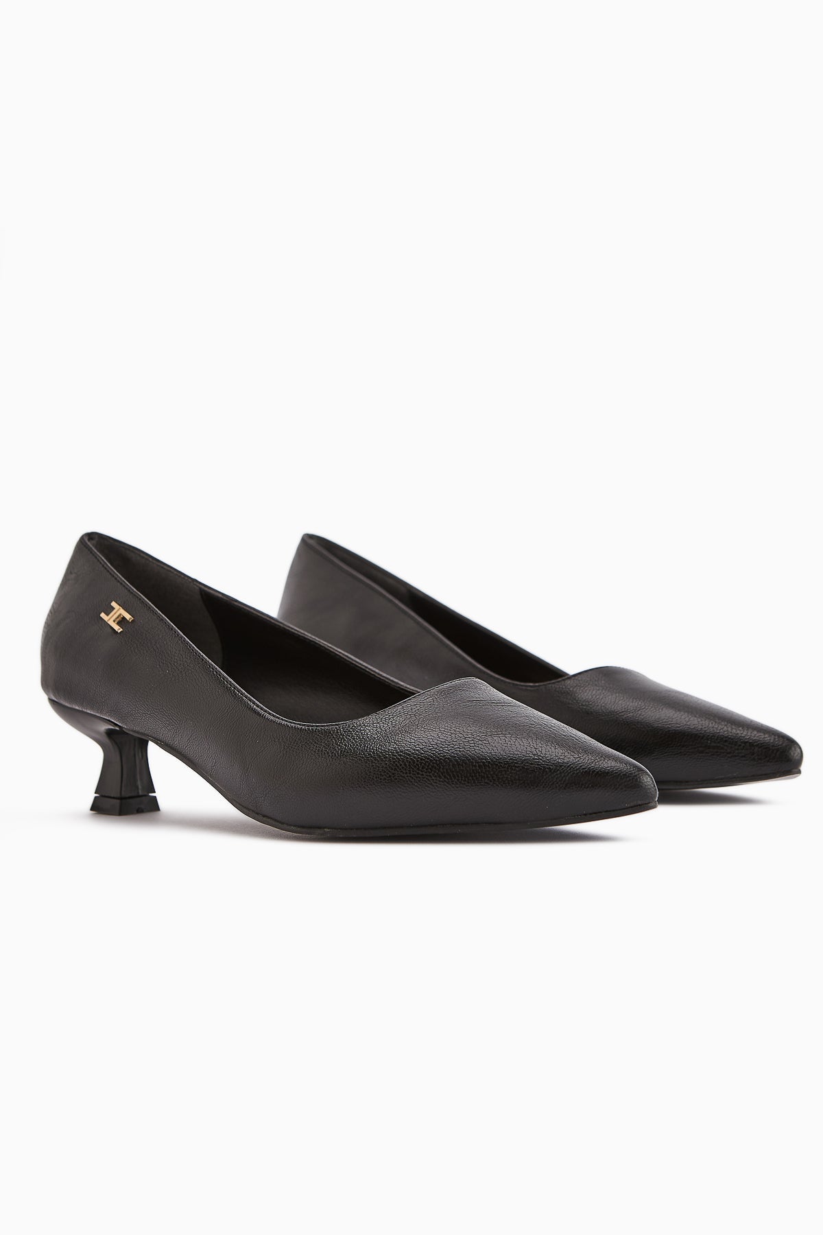 Wera Women's Black Short Heel Stiletto