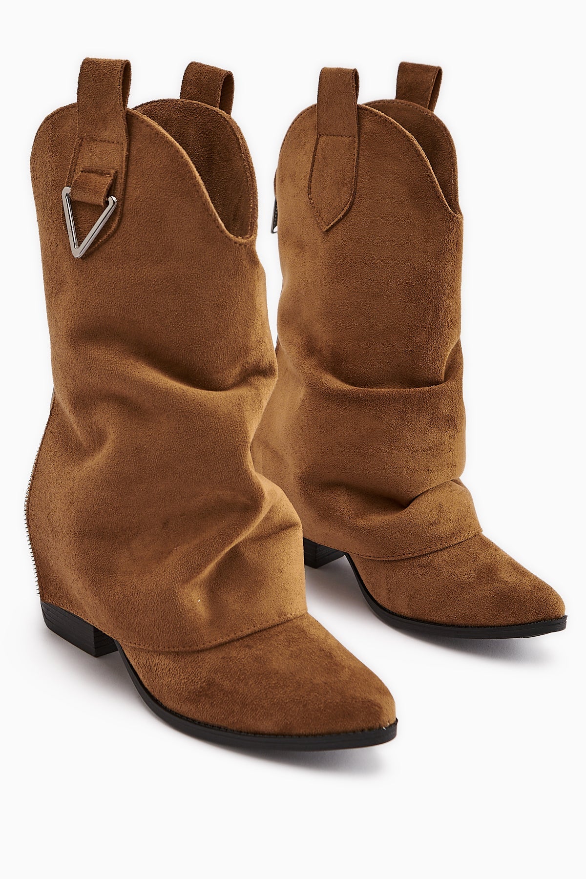 Peggy Taba Suede Women's High Heel Western Boot