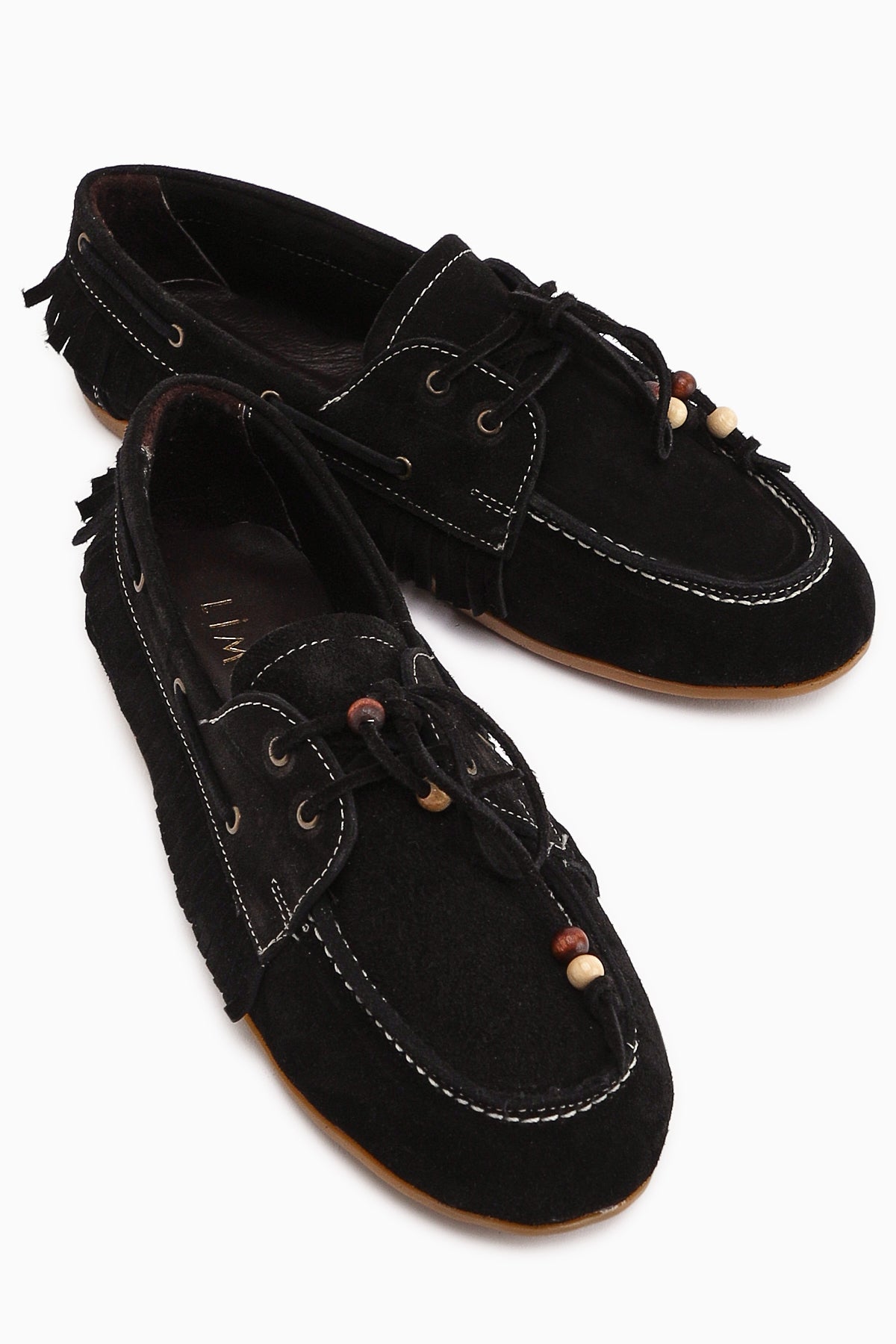 Rania – Schwarz Echtleder Loafer (Damen)