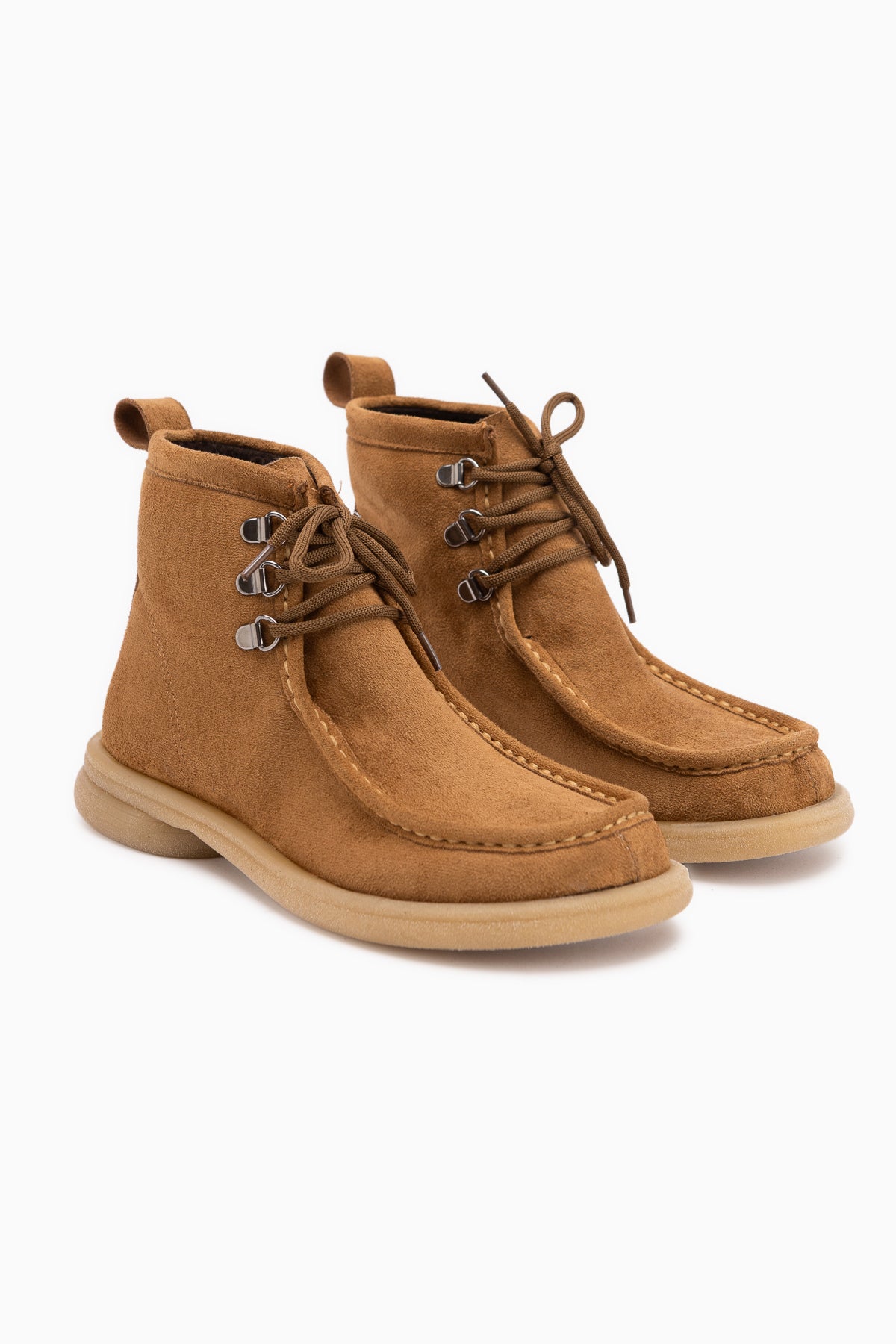 Edie Suede Lace-Up Women’s Boots
