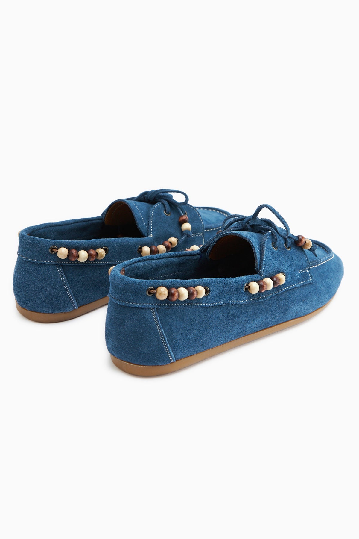 Liah – Denimblau Echtleder Loafer (Damen)